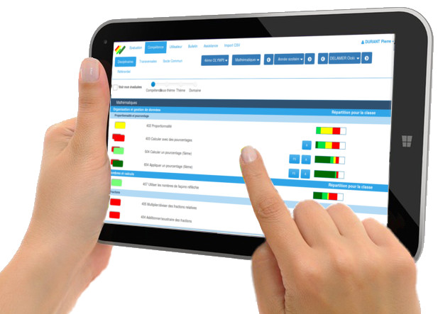 évaluation de compétences à partir de terminaux mobiles